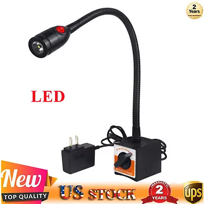 LED Work Light Flexible 20  Length W/ Gooseneck Magnetic Base 2-way Switching • $25.65