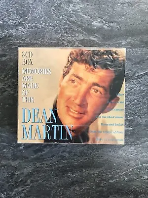 Dean Martin - Memories Are Made Of This - 3 CD's Album Box Set - NEW & SEALED • £8