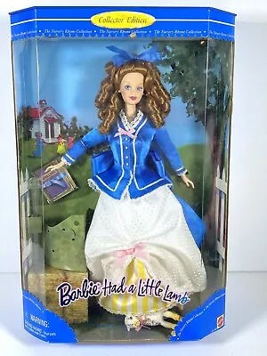 Nib Barbie Doll 1998 Mary Had A Little Lamb Nursery Rhyme 21740 • $19.99