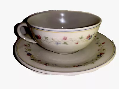 $2.80 • Buy ESCHENBACH BAVARIA ELFENBEIN PORZELLAN ROSWITHA Coffee Cup & Saucer Rare