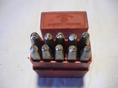 Pryor Number Stamps Metal Marking Punches 3/32  • £10