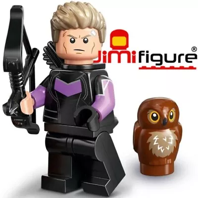 NEW LEGO Minifigures Hawkeye Marvel Studios Series 2 Super Heroes No 6 71039 • $14.95