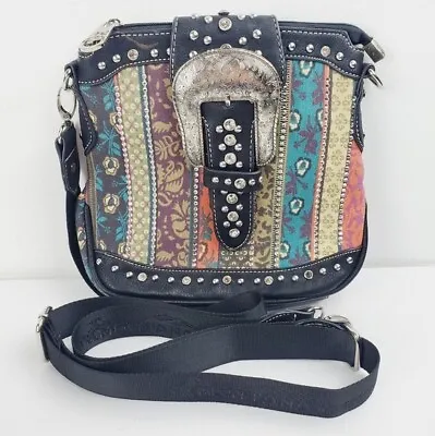 Montana West Floral Studded Rhinestone Crossbody NWOT MUST SEE!! • $48.95