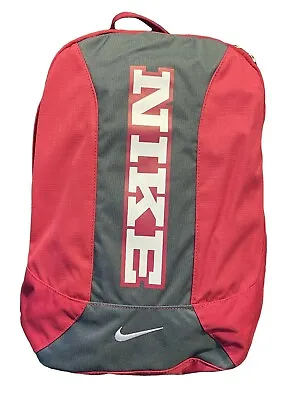 New NIKE CAMPUS FUNDAMENTALS Graphic BACKPACK Rucksack Bag Cherry Voltage Pink • £34.99