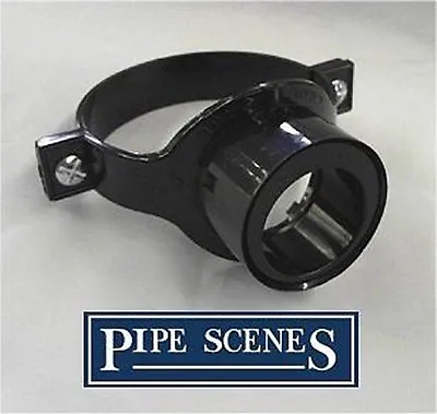 Soil Pipe 110mm 40mm 43mm Boss Clip Strap Boss 1 1/2  Solvent Adaptor • £7.65