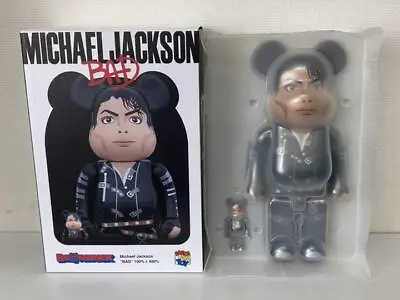 BE@RBRICK 400% 100% Michael Jackson BAD Limited Edition Medicom Toy Figure • $478.90