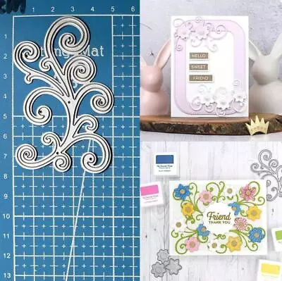 Metal Cutting Dies Leaf Scrapbooking Album Embossing Paper Card Crafts Stencil  • $3.74