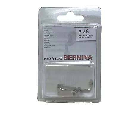 Genuine Bernina Sewing Machine #26 Teardrop Embroidery Foot New • $26.95