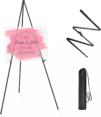 Thicken Display Easel Stand For Wedding - 63  Instant Tripod Collapsible Portabl • $20.49