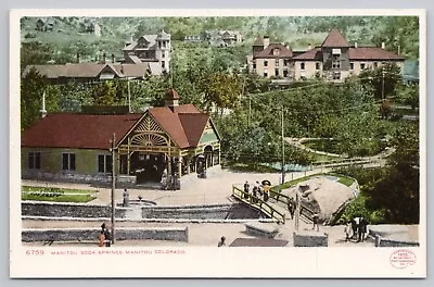 Postcard Manitou Soda Springs Colorado Copyright 1903 • $6.75