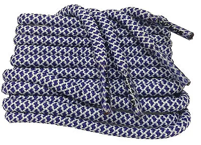 MR LACY ROPIES THICK ROUND SHOELACES LACES 130cm Long 5.5mm Wide - FREE UK P&P! • £4.29