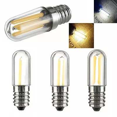 Dimmable Mini E14 E12 1W 2W 3W LED Fridge Freezer Filament Light Bulb Lamp 220V • $2.64