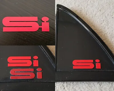 1988-91 Honda CRX EF Civic Hatchback Si Raised Letters Emblem Badge 89 90 Hatch • $4.95