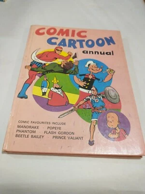 £19.95 • Buy Comic Cartoon Annual 1967 Purnell Popeye Cover Flash Gordon RARE UK Book B17 