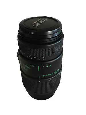 Quantaray Tech-10 CN AF 70-300mm 1:4-5.6 Macro • $30