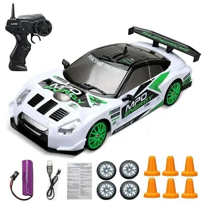 1:24 Honda Type-S GT500 Drift Racing Remote Control RC Car Model 4WD High Speed • $23.96