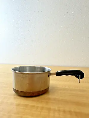 Vtg Liberty Cooking -  1 Cup Melting Pan Measuring Cup Copper Bottom • $20