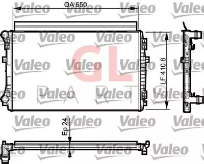 FOR VW POLO V 2009-2017 Radiator Engine Cooling  New • $176.85