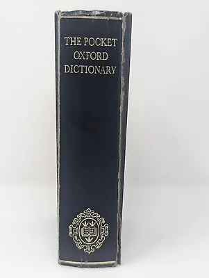 £10 • Buy Pocket Oxford Dictionary (1981) Hardback