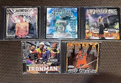 Three 6 Mafia Lil Wayne C-Murder Ghostface Killah Cd Lot HYPNOTIZE CAMP POSSE • $69.99