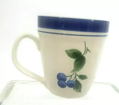 L.L. Bean Cup Mug Tea Coffee Ceramic Blueberry Lodge Maine Cottagecore Cabin • $17.99