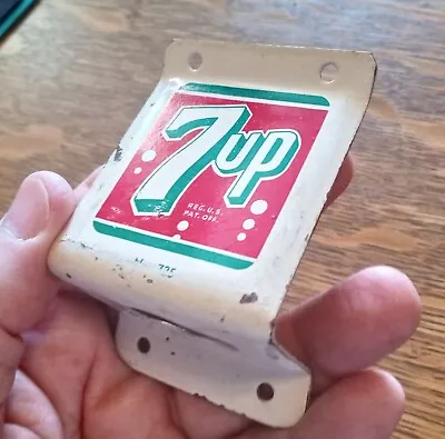 RARE Vintage 7UP SODA Metal Wall Mount BOTTLE OPENER...COOL! • $15.95