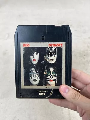 Vintage Kiss 'Dynasty' Classic Rock Album 8-Track Cartridge Untested • $4.95