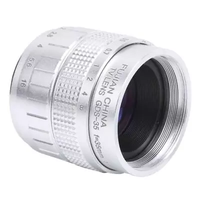 35mm F1.7 CCTV Movie Lens For C-mount Mirrorless Cameras • £22.78