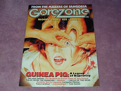 $35 • Buy GOREZONE Magazine # 31,  Free Shipping USA, Gore Zone