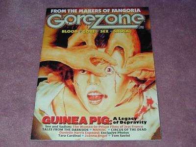 $35 • Buy GOREZONE Magazine # 31,  Free Shipping USA, Gore Zone