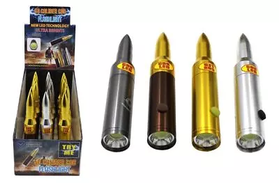 50 Caliber Metallic 9 LED Flashlight AAA Battery • $12.95