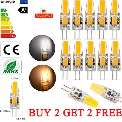 £1.99 • Buy G4 3W 6W 12V LED COB Light Bulb Capsule Lamp Replace Halogen Bulb AC DC Dimmable