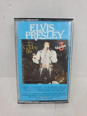 Elvis Presley 20 Golden Hits Volume 3 Audio Cassette Tape Vintage 1970's  Stereo • $6.99