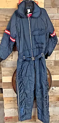 JC Penney Vintage 1970's Snowmobile Suit Mens Size X-Large One Piece Ski Snow • $80