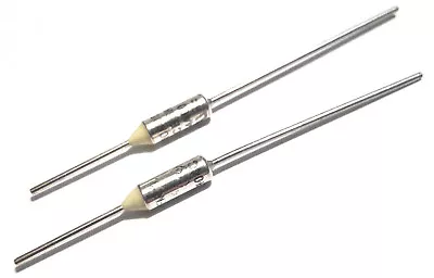 $8.49 • Buy Set Of 2 Each New Microtemp ® Zcbbkx G4a00 104c Tf Thermal Cutoff Fuses