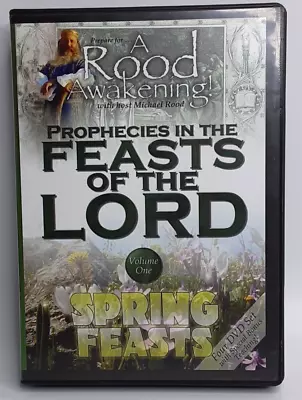 Prophecies In The Feasts Of The Lord A Rood Awakening Michael Rood 4 DVDs Vol. 1 • $19.95