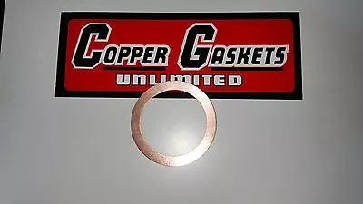 $6.90 • Buy V BAND COPPER V BAND FLANGE GASKET  2.500  X 3.000  X .032   Thickness