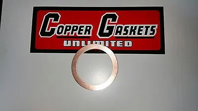 $5.25 • Buy V Band Copper V Band Flange Gasket  .81mm Thick X 52mm X 70mm