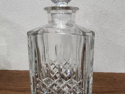 Mikasa COVENTRY Decanter Square Decanter With Faucet Cut Stopper 9   • $175