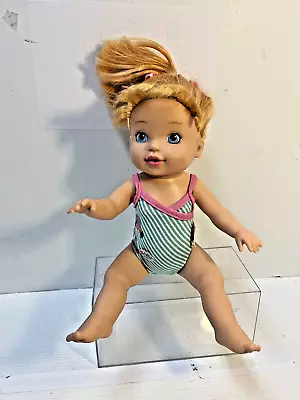 $16.99 • Buy Zapf Creation BABY BORN Mommy Look I Can SWIM Swimming DOLL WORKS