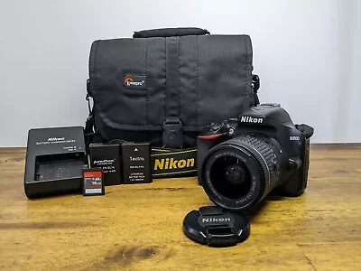 Nikon D3500 24.2MP DSLR Camera + 18-55mm VR Lens Bundle - Great Condition! • $579
