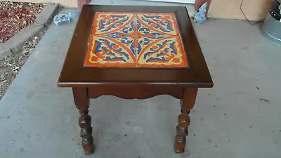 Rare 1920s D&m Spanish Revival Mission Early California Tile Table Tudor Malibu  • $424