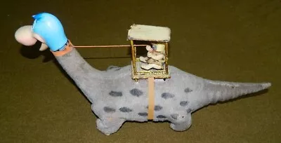 Vintage 1960's Marx Fred Flintstone Dino Toy Battery Operated • $150