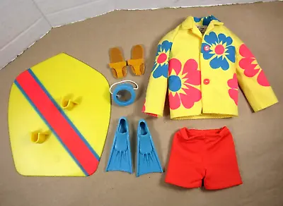 Ken Outfit & Accessories Surfs Up #1248 Sears Exclusive Vintage 70s Mattel • $150