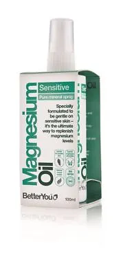 £15.78 • Buy BetterYou Magnesium Oil Sensitive Spray 100ml