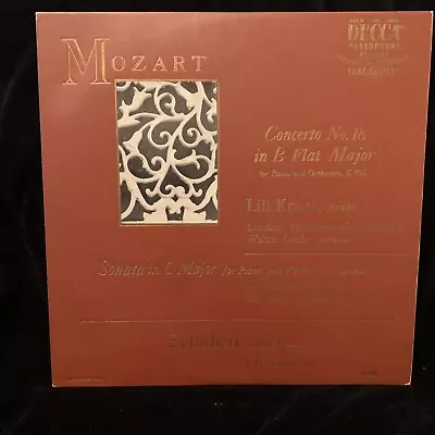 SZYMON GOLDBERG Violin LILI KRAUS Piano MOZART Sonata Concerto - DECCA DL 8505. • $14.75