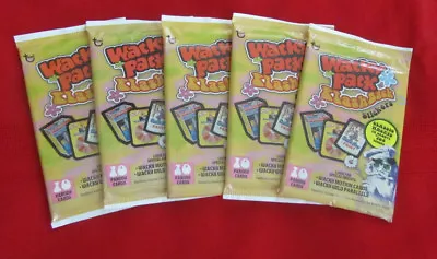 Wacky Packages Flashback 5 Sealed Unopened Packs In Excellent Condition • $22.95