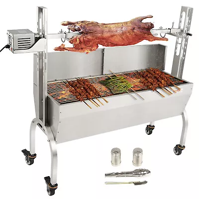 VEVOR Roaster Spit Rotisserie BBQ Grill Pig Lamb Chicken Roaster 50W 132LBS • $356.99