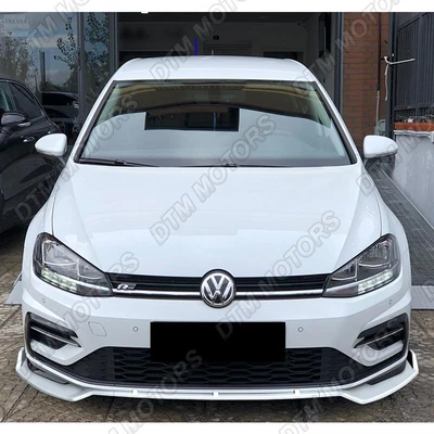 $54.99 • Buy For 2014-2020 Volkswagen VW Golf GTI MK7 Painted White Front Bumper Body Kit Lip
