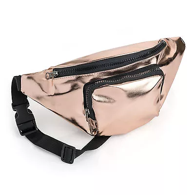 £3.14 • Buy Bum Bag Fanny Pack Travel Waist Festival Money Belt Leather Pouch Holiday Wallet